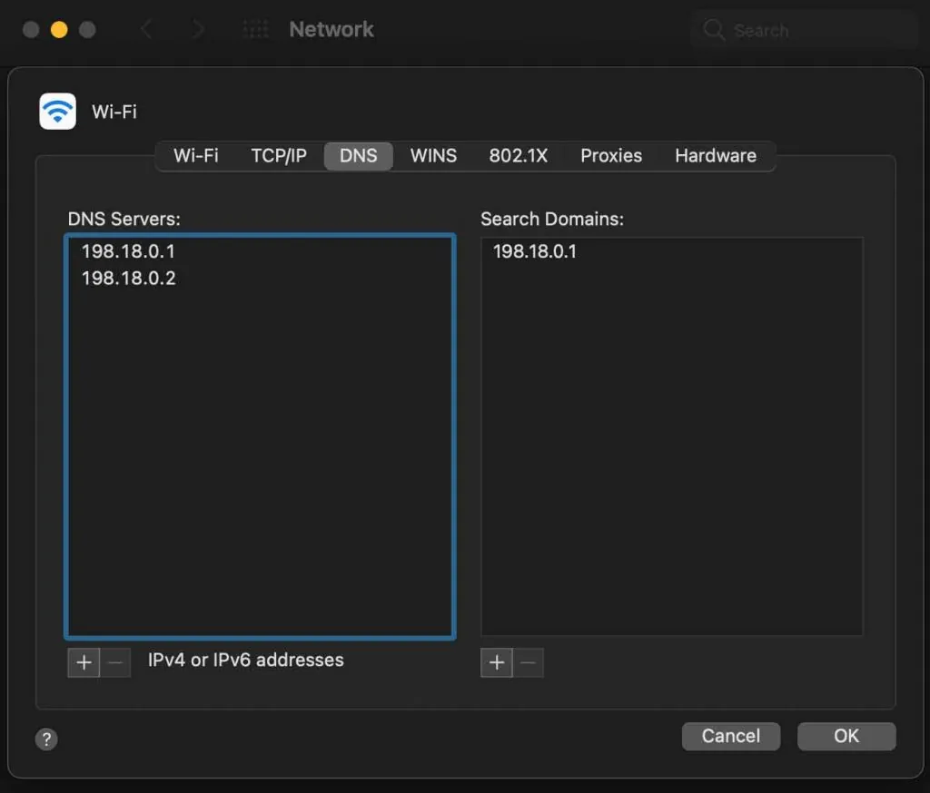 Adding primary snd secondary IPs.