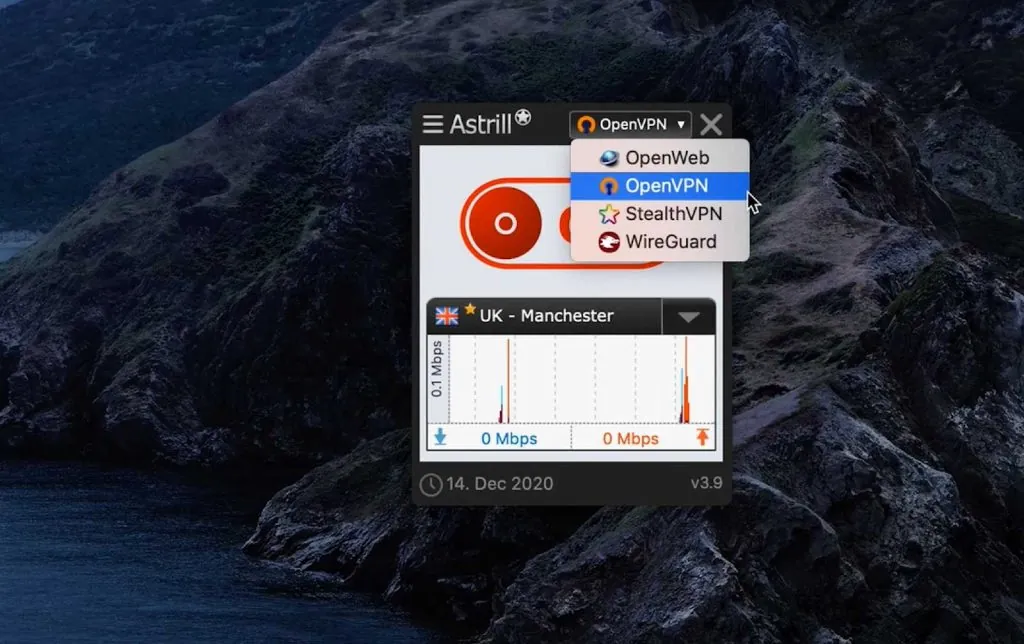 The desktop app as it looked in early 2022.