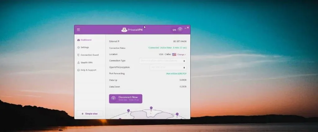 The desktop app as it looked in early 2022.